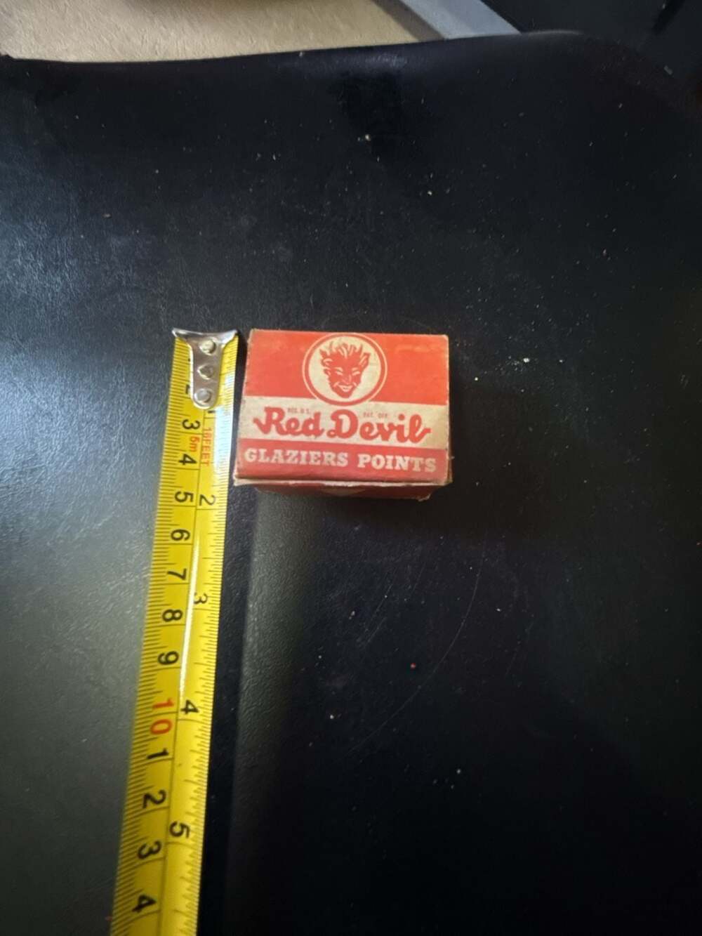 Red Devil Glaziers Points Size 2 Vintage Hardware Tool Box